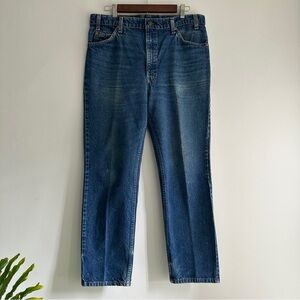 Vintage 90’s Classic Medium Wash 100% Cotton Made in USA Orange Tab 509 Levi’s